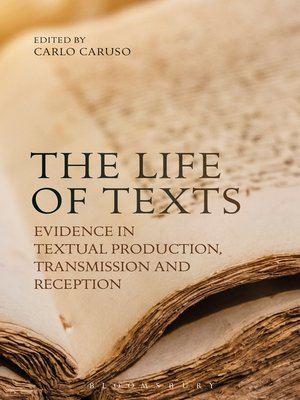 cover image of The Life of Texts